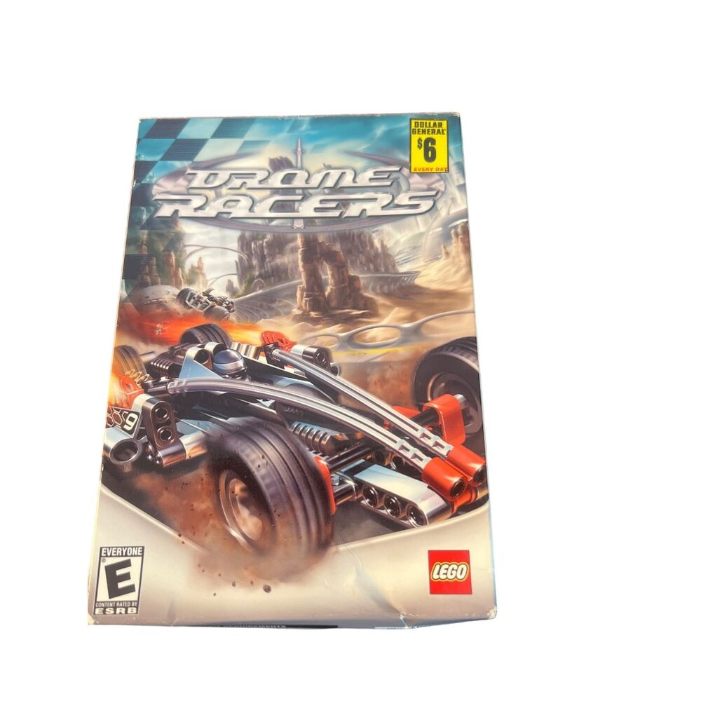 Vintage 2002 Lego Drome Racers PC Game Original Box and Game USA